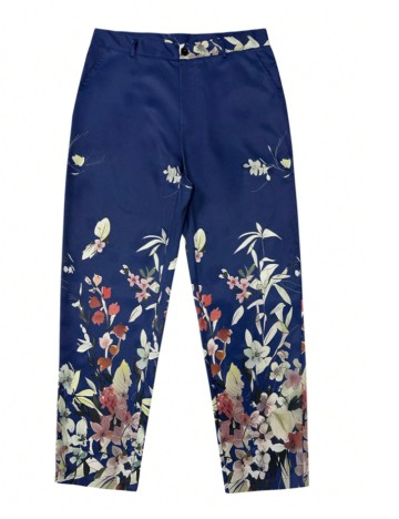 Pantaloni MANFINITY by Shein, albastru