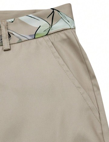 Pantaloni MANFINITY by Shein, bej