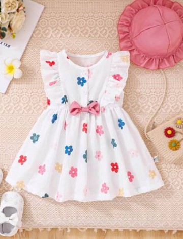 Set rochie și bască Shein, mix culori