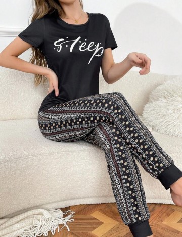 Compleu pijamale Shein, mix culori