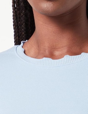 Tricou Pieces, albastru