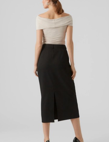 Tricou Vero Moda, crem