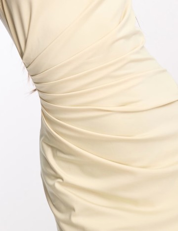 Rochie maxi 4TH+RECKLESS, crem