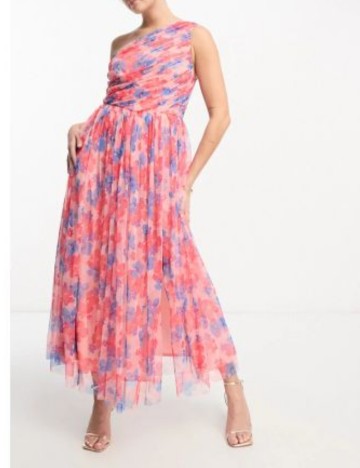 Rochie maxi Anaya, mix culori