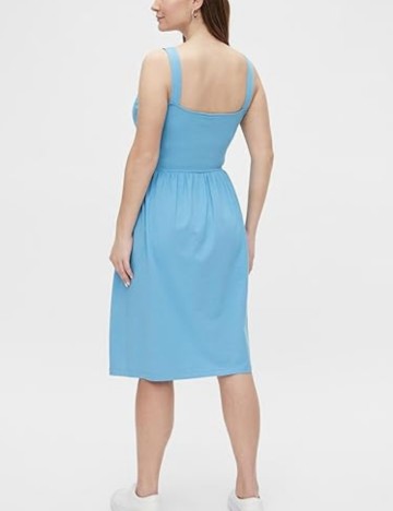 Rochie midi Mamalicious, albastru
