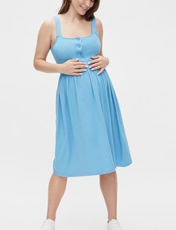 Rochie midi Mamalicious, albastru