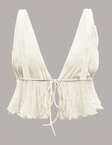 Top SHEIN ICON, crem
