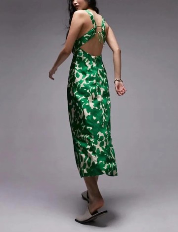 Rochie midi Topshop, mix culori