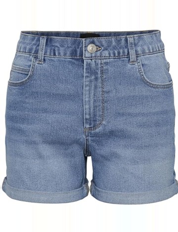 Pantaloni scurți de blugi Pieces, albastru