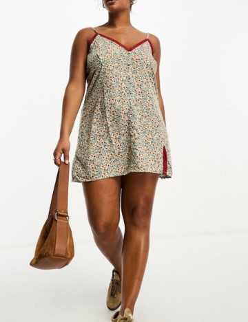 Rochie mini Daisy Street, mix culori
