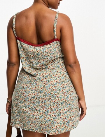Rochie mini Daisy Street, mix culori