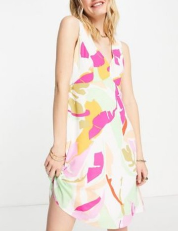 Rochie mini Y.A.S, mix culori