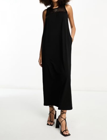 Rochie maxi ASOS, negru