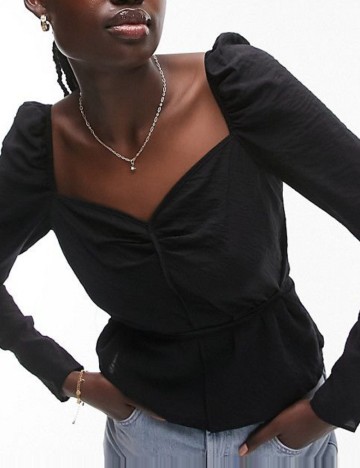 Bluză Topshop, negru
