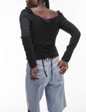 Bluză Topshop, negru