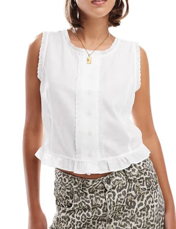 Top Shein, alb