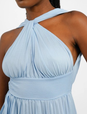 Rochie maxi ASOS, albastru