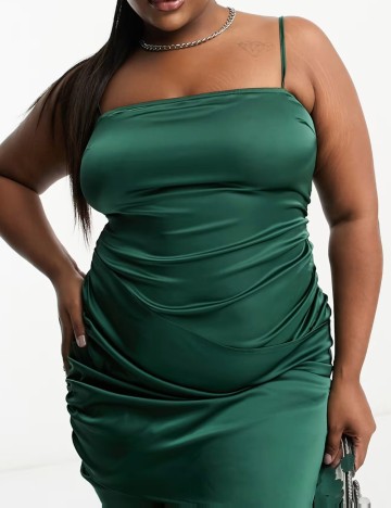 Rochie mini NAANAA, verde
