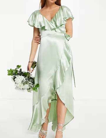 Rochie de ocazie Topshop, verde