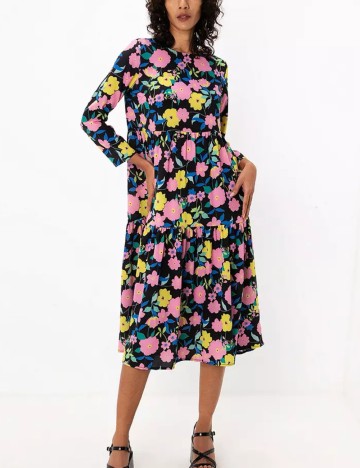 Rochie maxi ASOS, mix culori