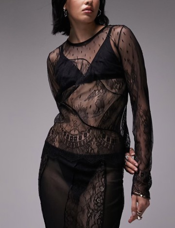 Bluză Topshop, negru