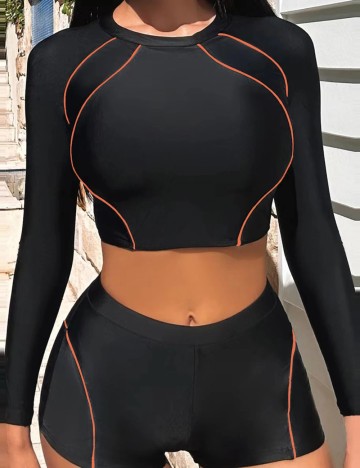 Costum de baie Shein, negru