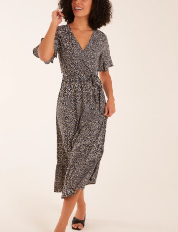 Rochie maxi Blue Vanilla, negru