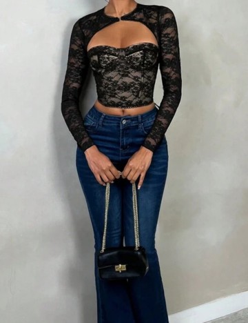 Bluză Shein, negru