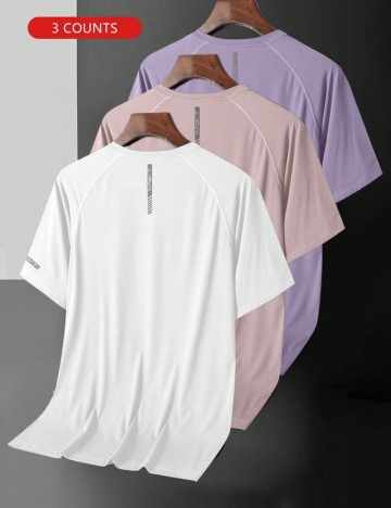 Set Tricouri Shein Curve+, mix culori