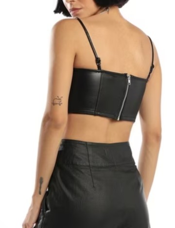 Top Miss Selfridge, negru