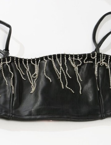 Top Miss Selfridge, negru