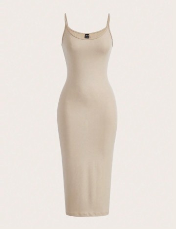 Rochie midi Shein, bej