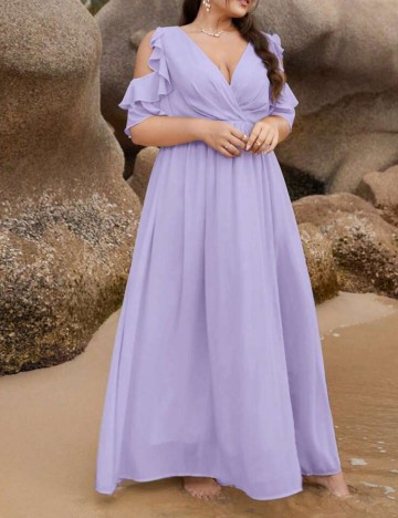 Rochie maxi Shein Curve+, mov