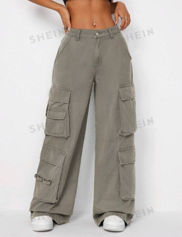 Jeans Shein, verde