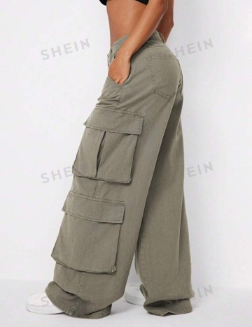 Jeans Shein, verde