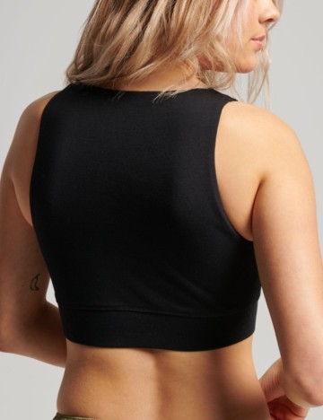 Bustieră Superdry, negru