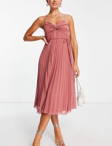 Rochie maxi ASOS, roz