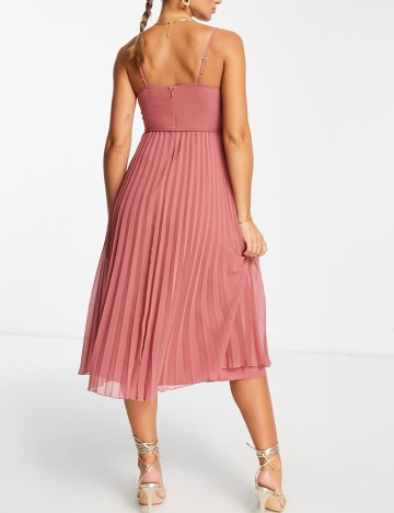 Rochie maxi ASOS, roz
