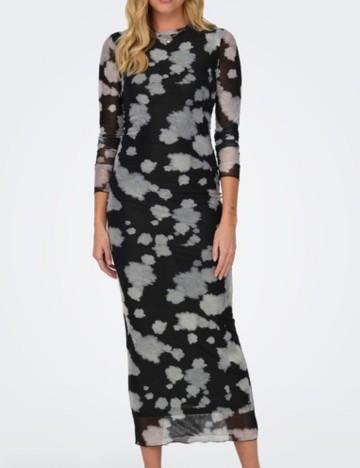 Rochie midi Only, mix culori