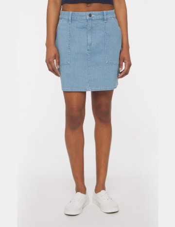 Fustă de blugi Dickies, albastru