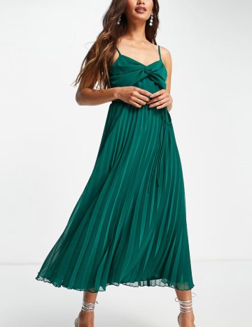 Rochie maxi ASOS, verde