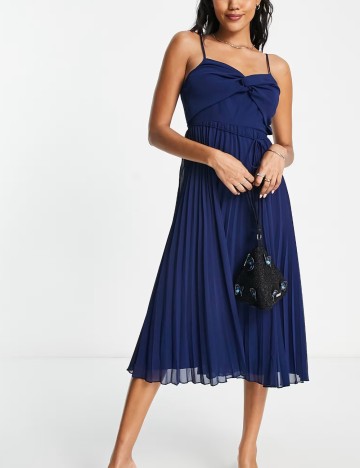 Rochie maxi ASOS, albastru
