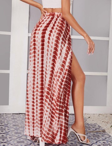 Fustă maxi Shein, mix culori