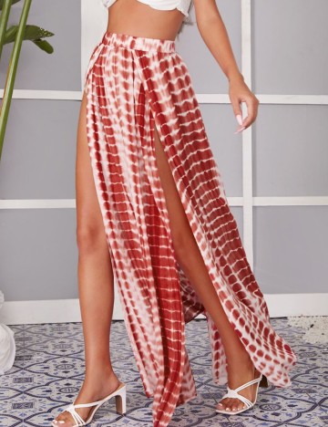 Fustă maxi Shein, mix culori