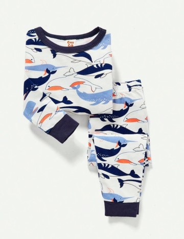 Compleu pijamale Shein, mix culori