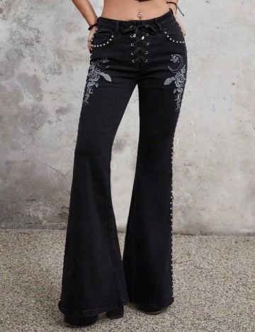 Jeans Shein, negru