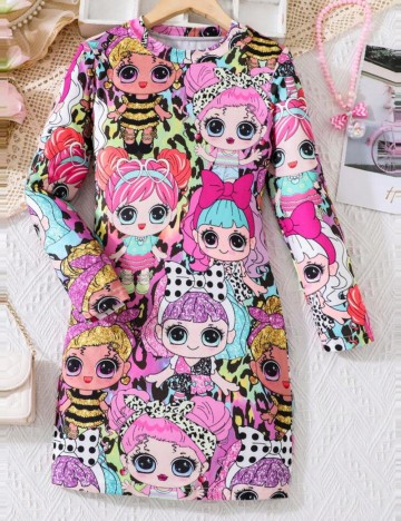 Rochie Shein, mix culori
