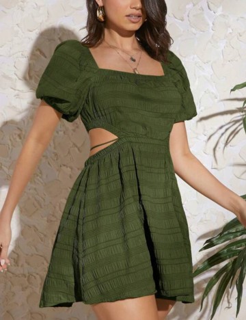 Rochie mini Shein, verde