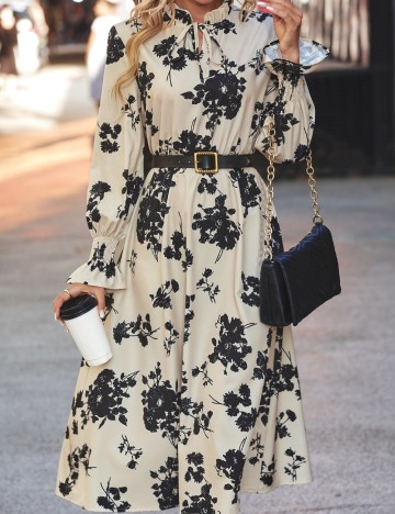 Rochie midi Shein, mix culori