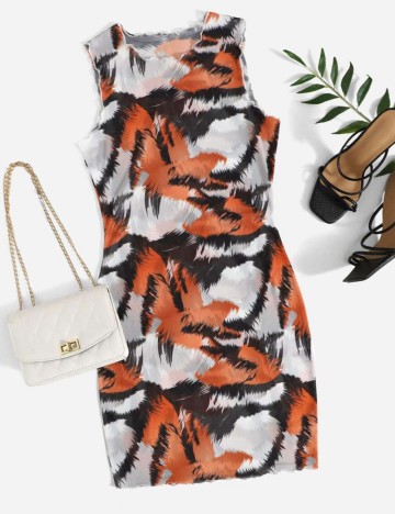 Rochie mini Shein, mix culori